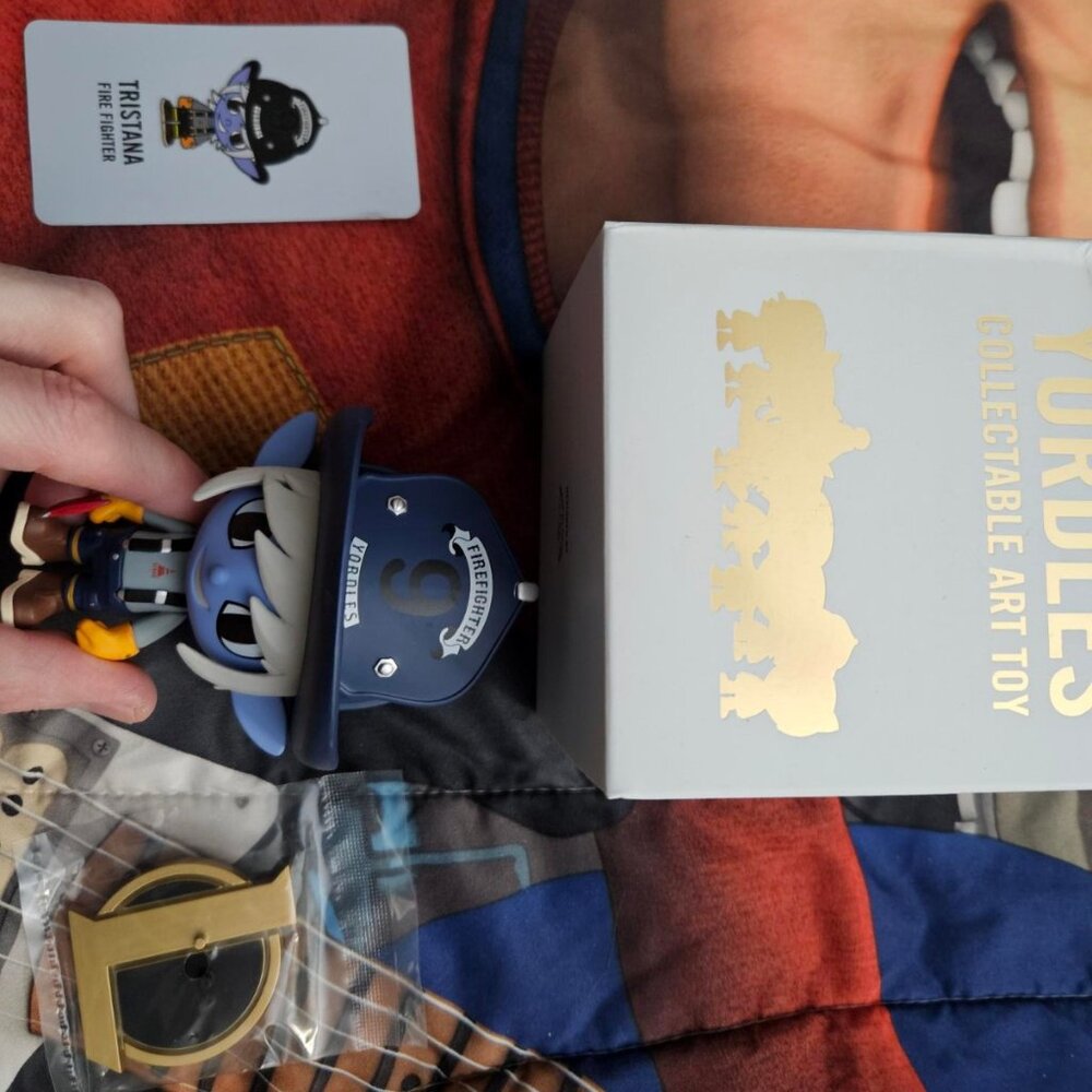 League of Legends Firefighter Tristana Yordle Blind Box Figure